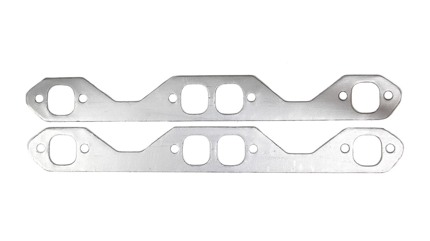 Remflex Exhaust Gaskets Exhaust Header / Manifold Gasket - 1.375 x 1.500 in Raised Rectangular Port - Graphite - Small
