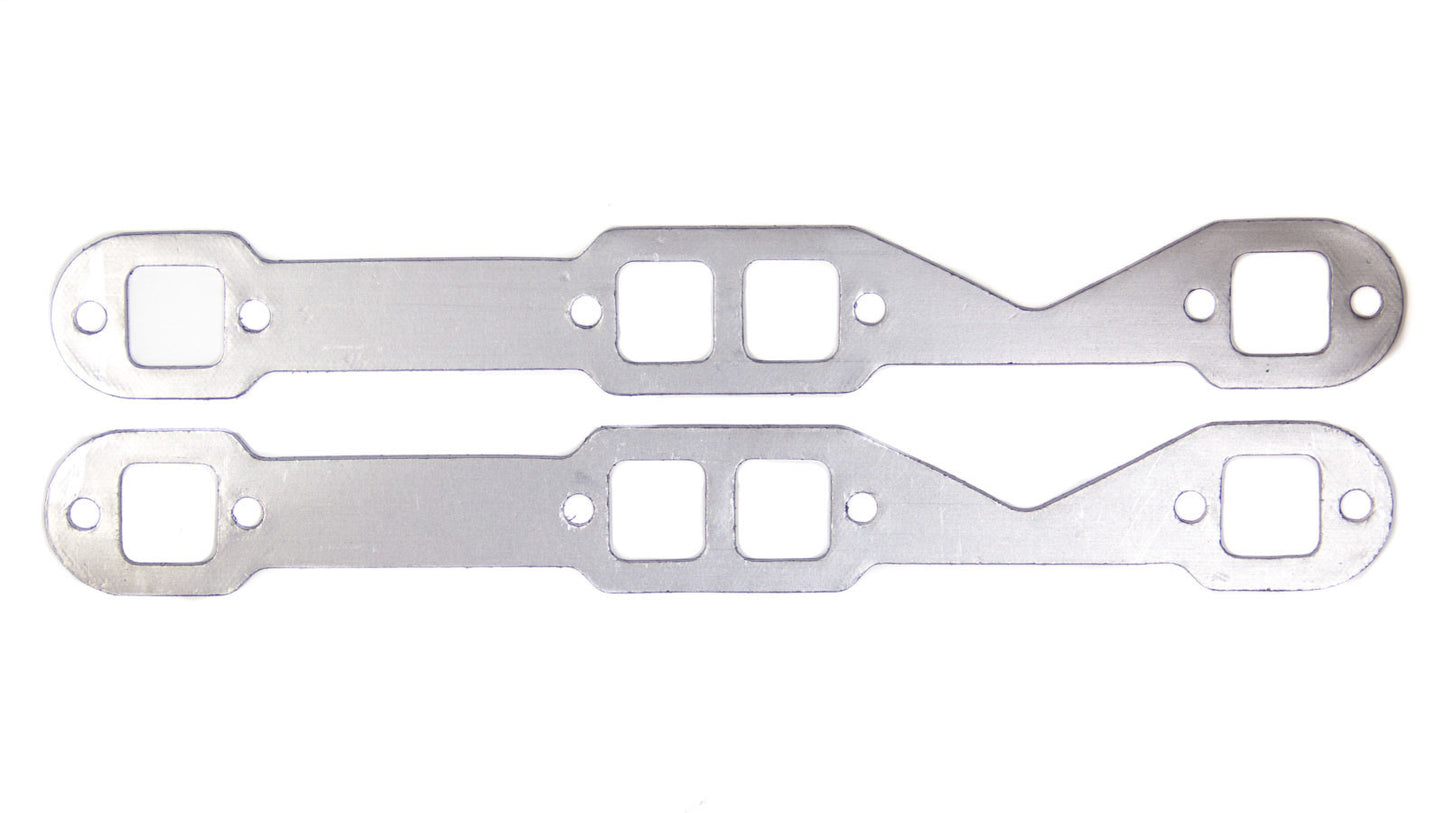 Remflex Exhaust Gaskets Exhaust Header / Manifold Gasket - 1.156 x 1.375 in Rectangular Port - Graphite - Small Block