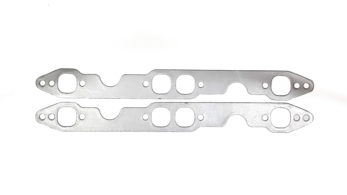 Remflex Exhaust Gaskets Exhaust Header / Manifold Gasket - 1.375 in Square Port - Graphite - Small Block Chevy - Pair