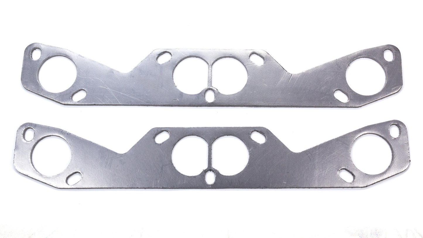 Remflex Exhaust Gaskets Exhaust Header / Manifold Gasket - 1.937 in Round Port - Graphite - Stahl 7-Bolt Pattern -