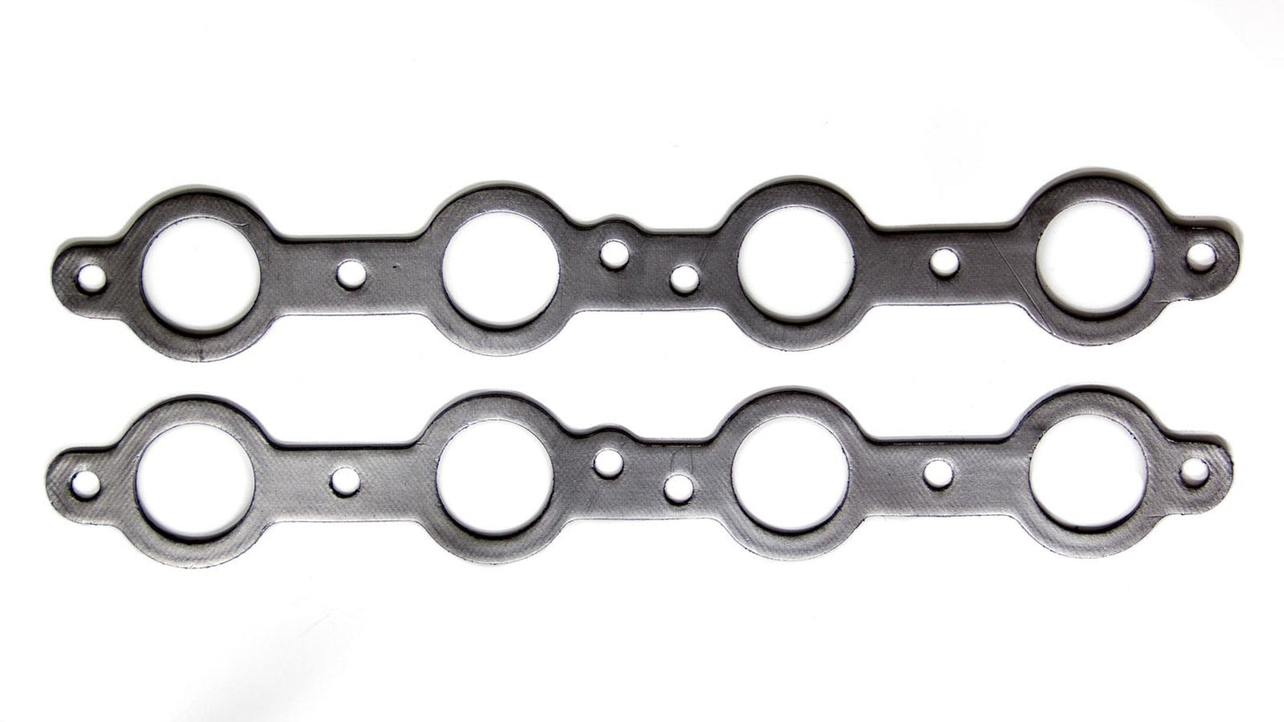 Remflex Exhaust Gaskets Exhaust Header / Manifold Gasket - 1.750 in Round Port - Graphite - GM LS-Series - Pair