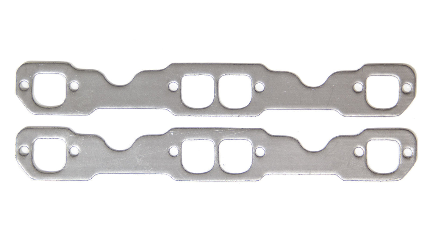 Remflex Exhaust Gaskets Exhaust Header / Manifold Gasket - 1.500 x 1.500 in D Port - Graphite - Small Block Chevy - Pair