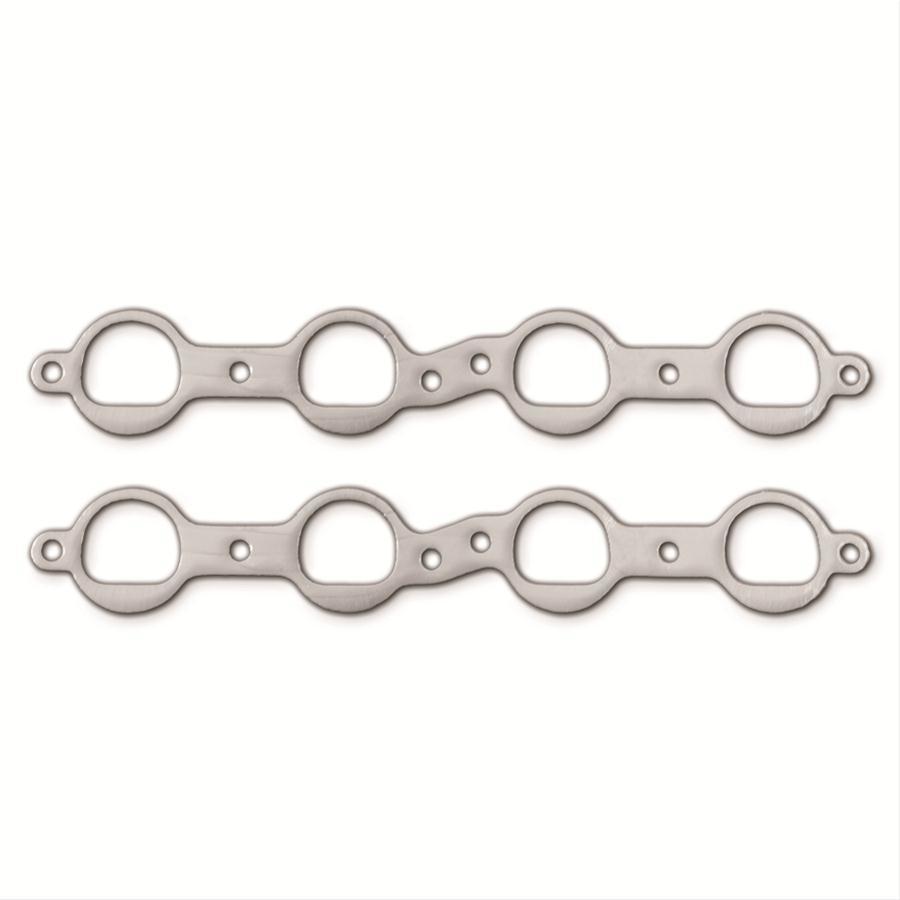 Remflex Exhaust Gaskets Exhaust Header / Manifold Gasket - 2 x 1.750 in D Port - Graphite - GM LS-Series - Pair