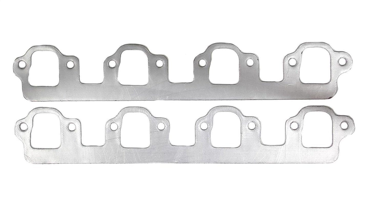 Remflex Exhaust Gaskets Exhaust Header / Manifold Gasket - 1.625 x 1.906 in D Port - Graphite - Big Block Ford - Pair