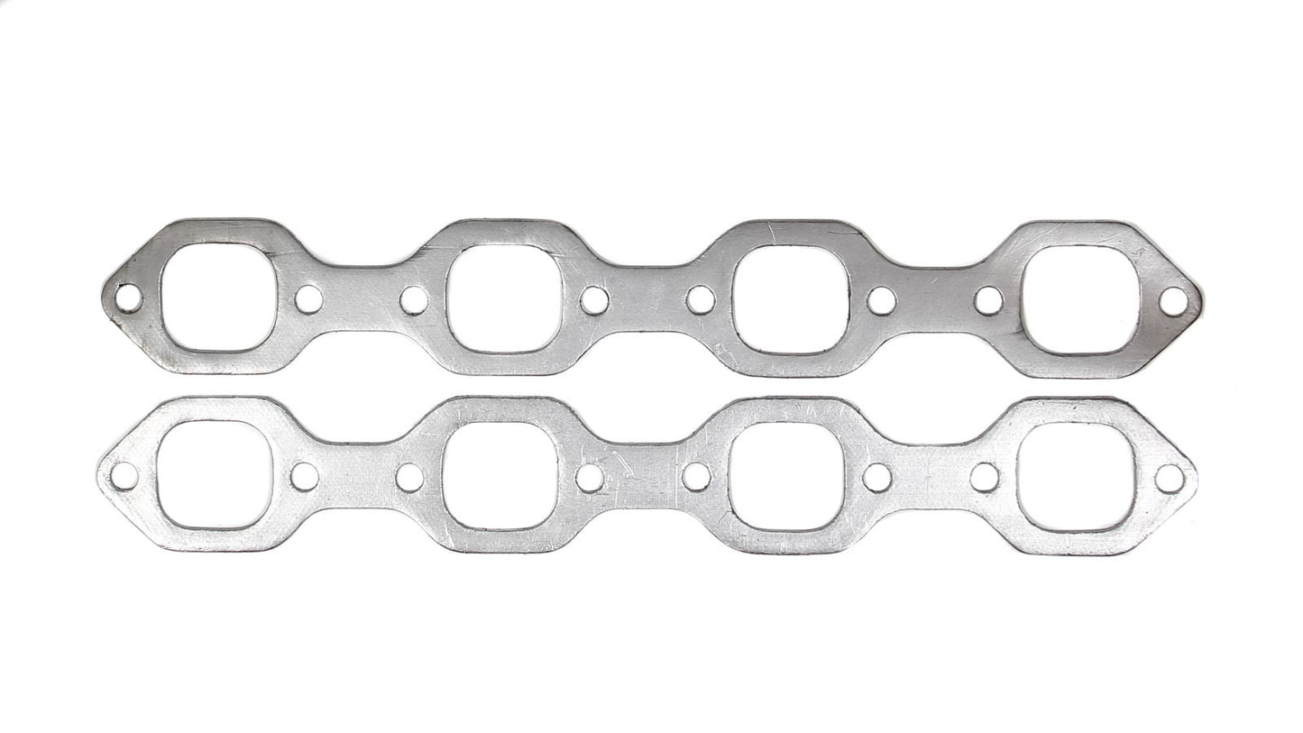 Remflex Exhaust Gaskets Exhaust Header / Manifold Gasket - 1.750 x 1.625 in Rectangular Port - Graphite - Small Block