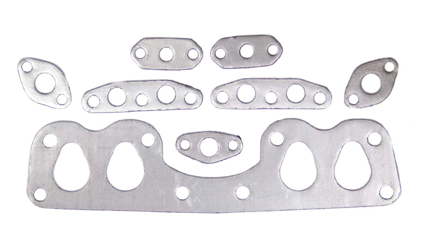 Remflex Exhaust Gaskets Exhaust Header / Manifold Gasket - 1.343 x 1.781 in Egg Shaped Port - Graphite - Toyota