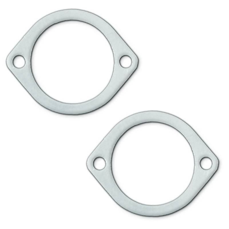 Remflex Exhaust Gaskets Collector Gasket - 0.125 in Thick - 3.5 in Diameter - 2-Bolt - Graphite - Pair