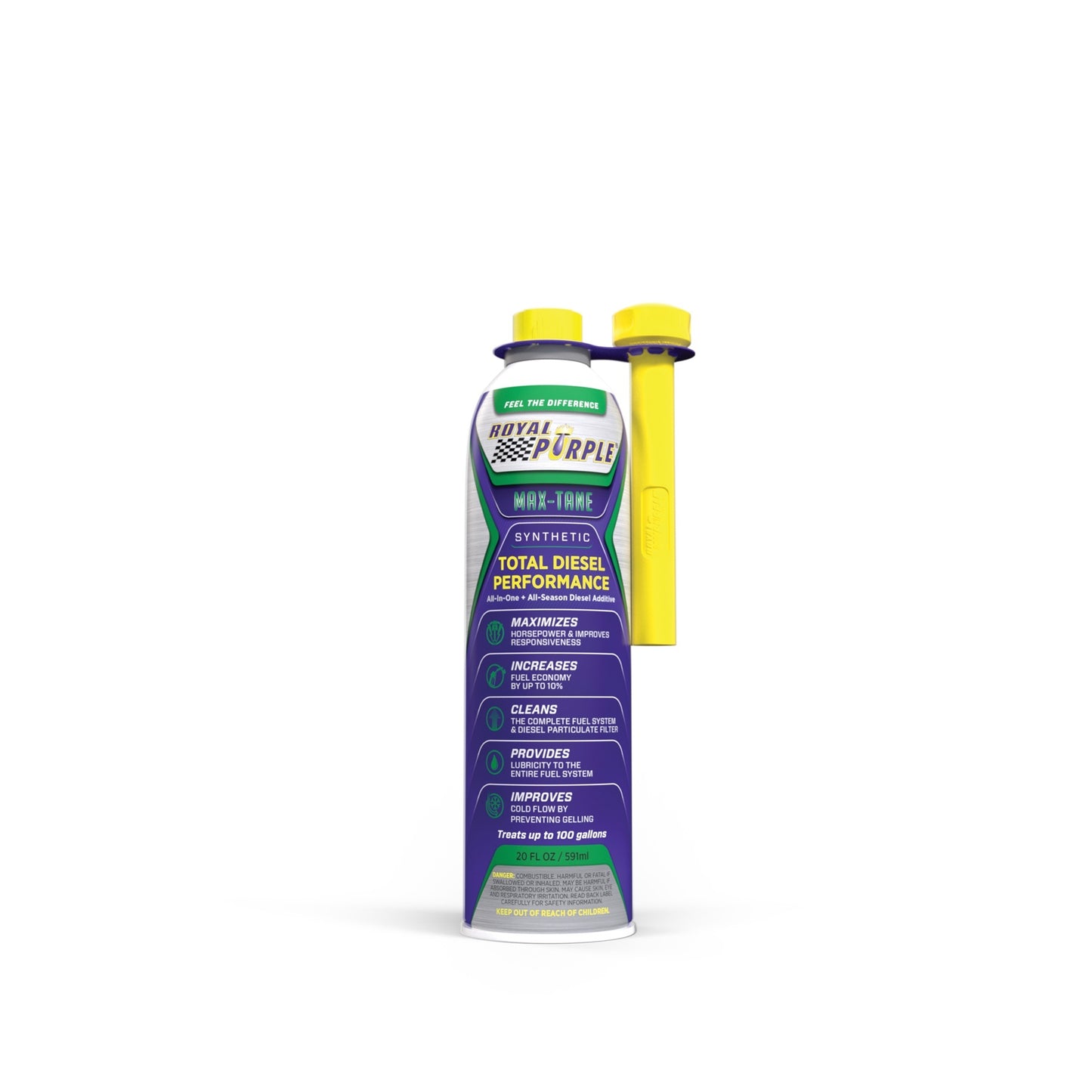 Royal Purple Fuel Additive - Max-Tane - System Cleaner - Cetane Booster - Lubricant - 20 oz Bottle - Diesel - Each