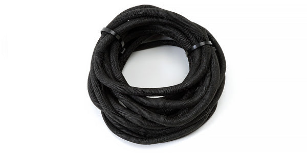 Russell Hose and Wire Sleeve - Wrap-It - 3/4 in Diameter - 10 ft - Split - Polyester - Black - Each