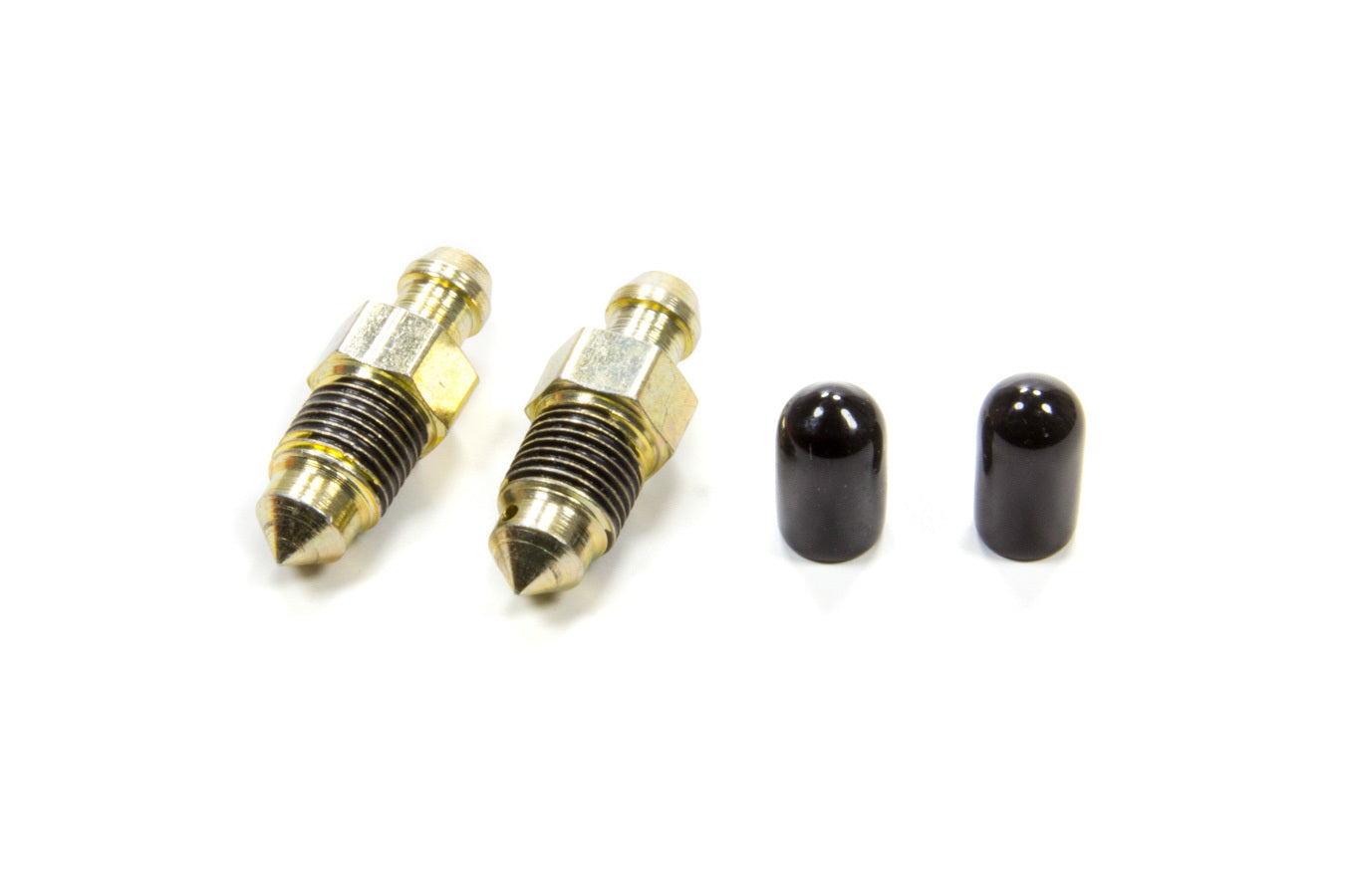 Russell Brake Bleeder - Speed Bleeder - 10 mm x 1.00 Thread - 33 mm Long - Steel - Cadmium - Pair