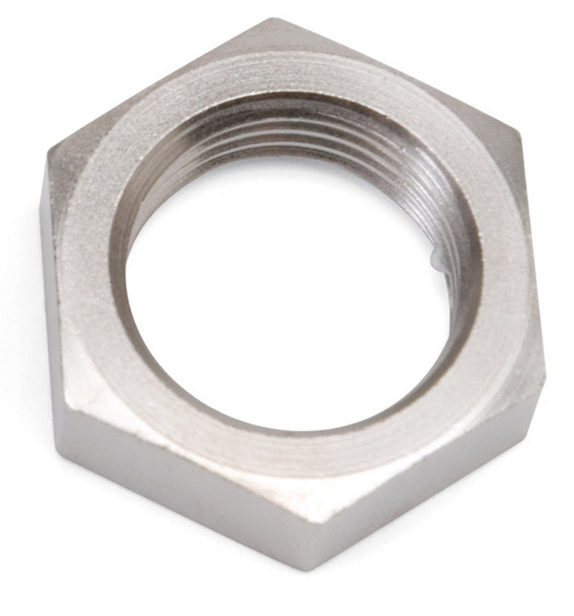 Russell Bulkhead Fitting Nut - 6 AN - Aluminum - Chrome - Each