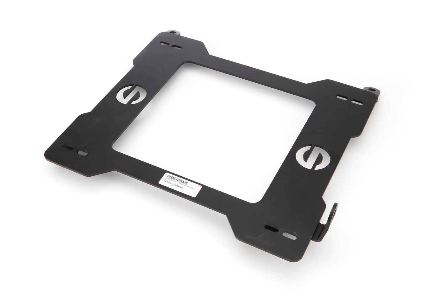 Sparco Seat Adapter Bracket - 600 Series - Sparco to Driver Side Toyota Supra 1993-98 - Steel - Black Powder Coat - Each