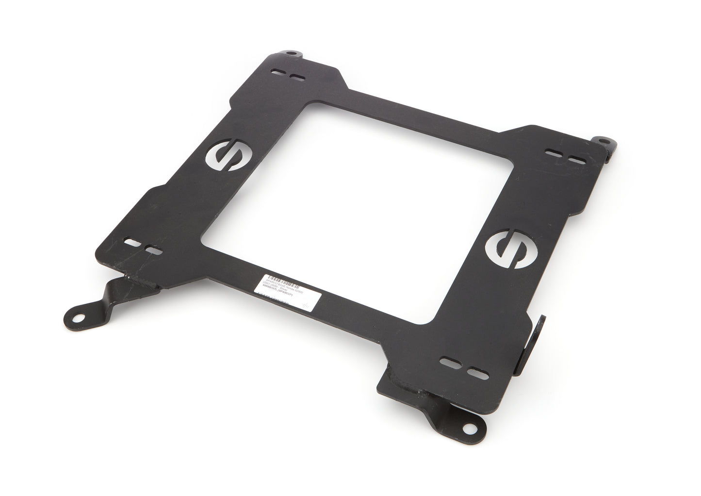 Sparco Seat Adapter Bracket - 600 Series - Sparco to Driver Side Honda S2000 2004-09 - Steel - Black Powder Coat - Each