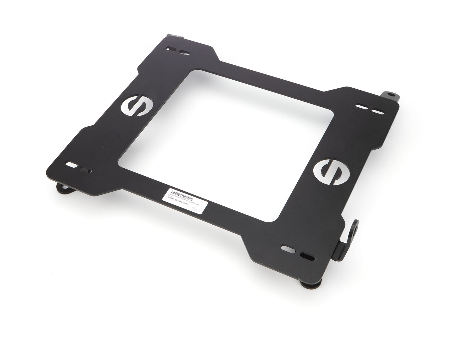 Sparco Seat Adapter Bracket - 600 Series - Sparco to Driver Side Toyota Supra 1986-92 - Steel - Black Powder Coat - Each
