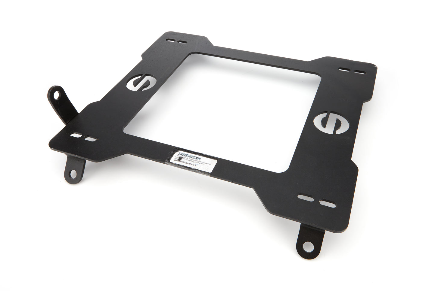 Sparco Seat Adapter Bracket - 600 Series - Sparco to Passenger Side Subaru WRX / STI 2015-22 - Steel - Black Powder