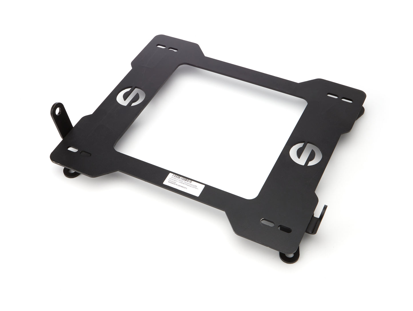 Sparco Seat Adapter Bracket - 600 Series - Passenger Side - Steel - Black Powder Coat - Toyota Supra 2019-22 - Each