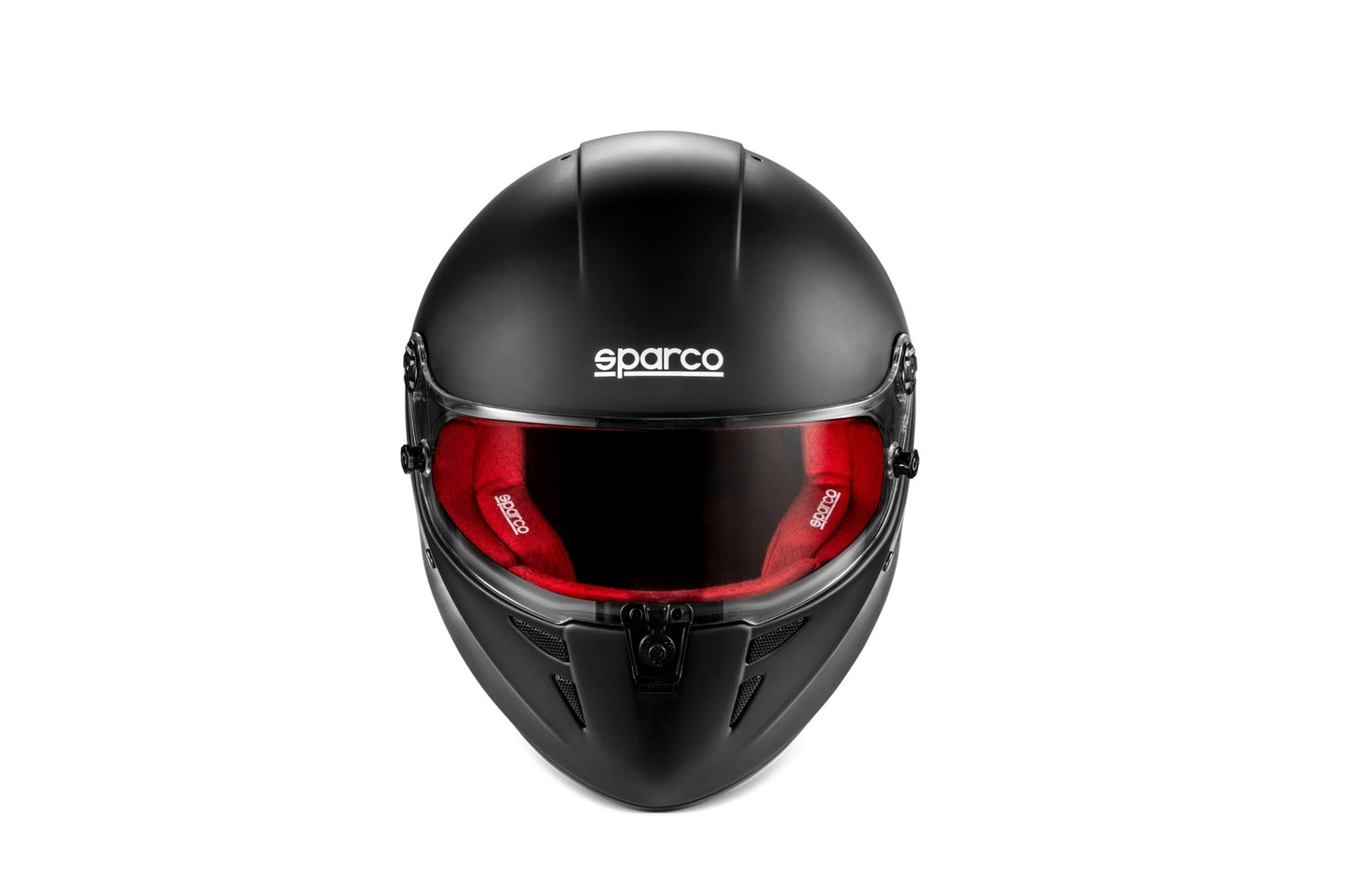 Sparco Helmet - Stealth RF - Full Face - FIA Approved - Snell SA2025 - Head and Neck Support Ready - Fiberglass -