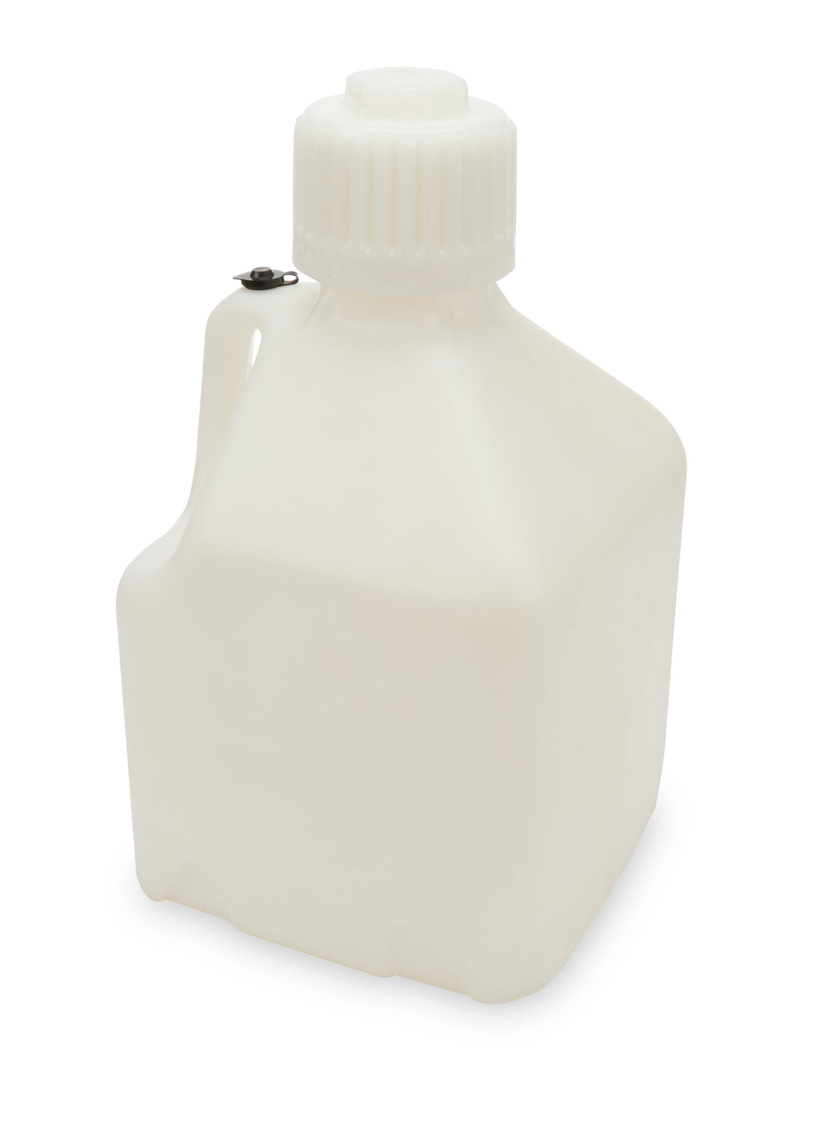 Scribner Utility Jug - 3 gal - 9.5 x 9.5 x 16 in Tall - Gasket Seal Cap - Flip-Up Vent - Square - Plastic - White - Each