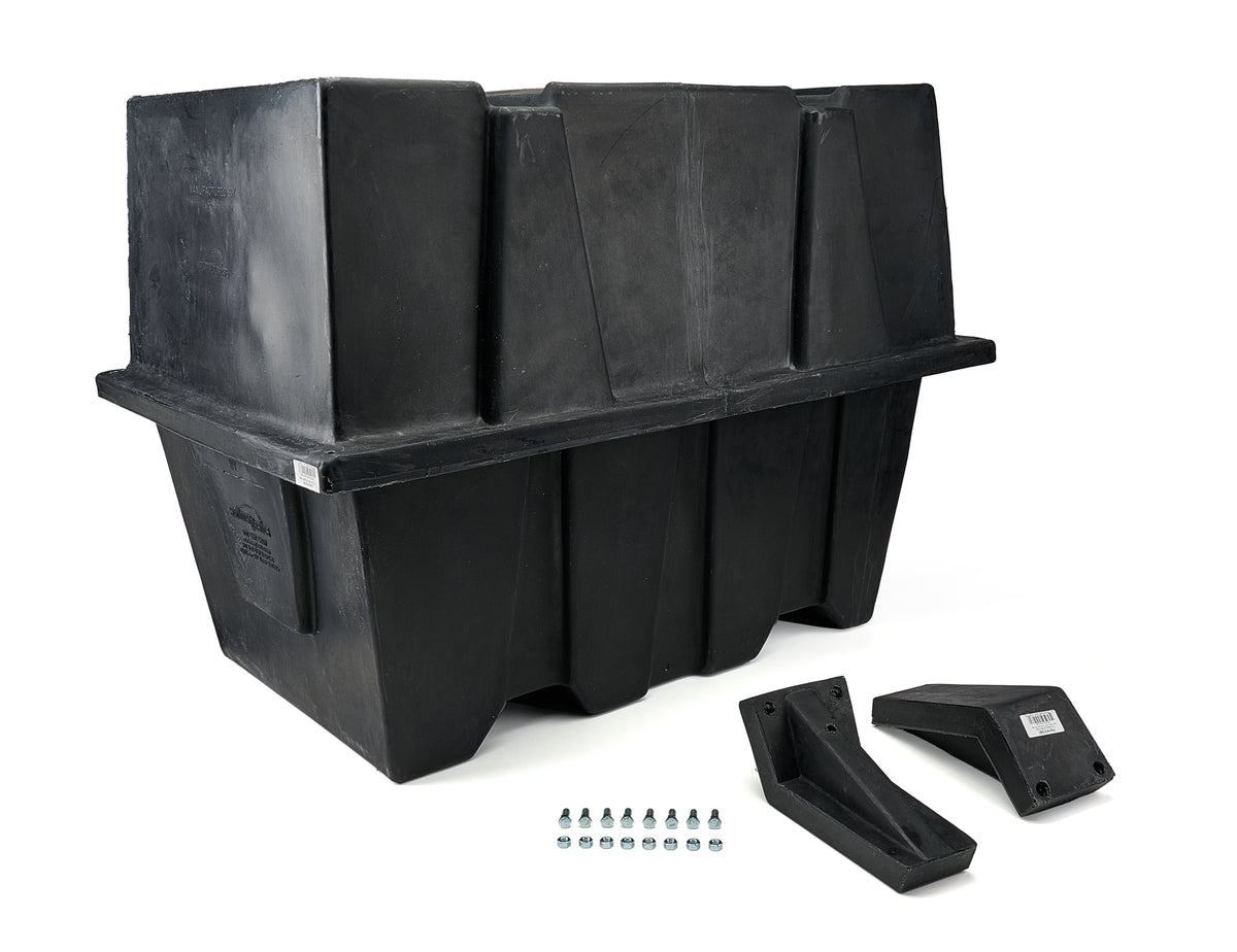 Scribner Engine Storage Case - Complete Engine - 40 x 27 x 30 in - Plastic - Black - Small Block Chevy / Small Block