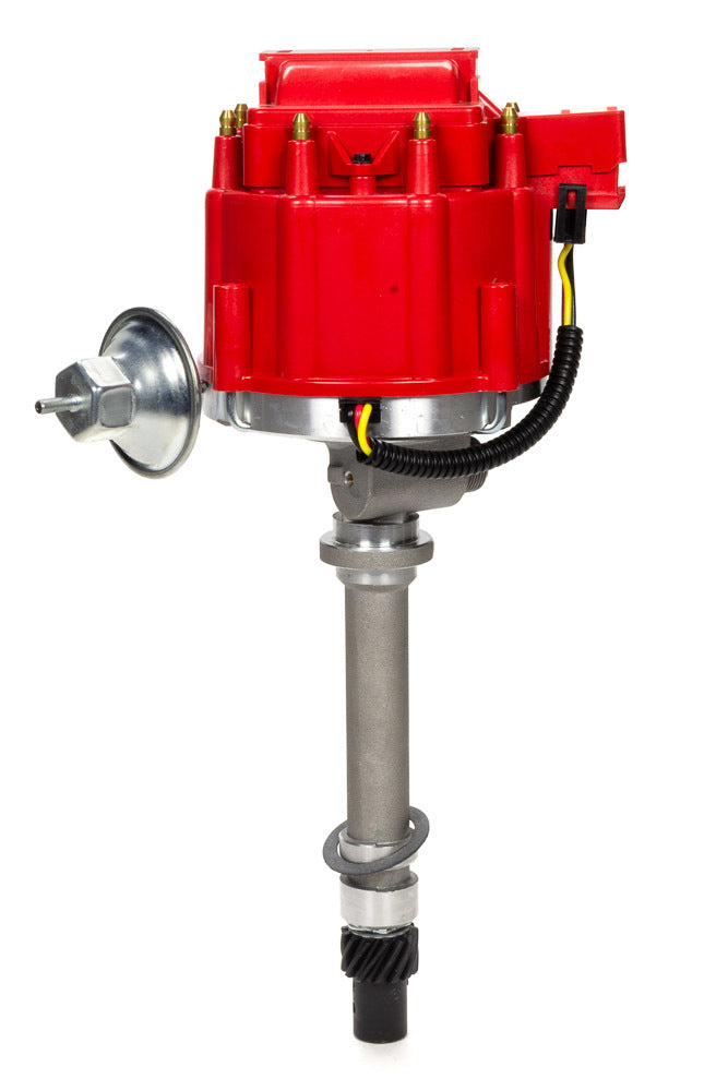 Specialty Products Company Distributor - Magnetic Pickup - Vacuum Advance - HEI Style Terminal - Red - V8 - Chevy