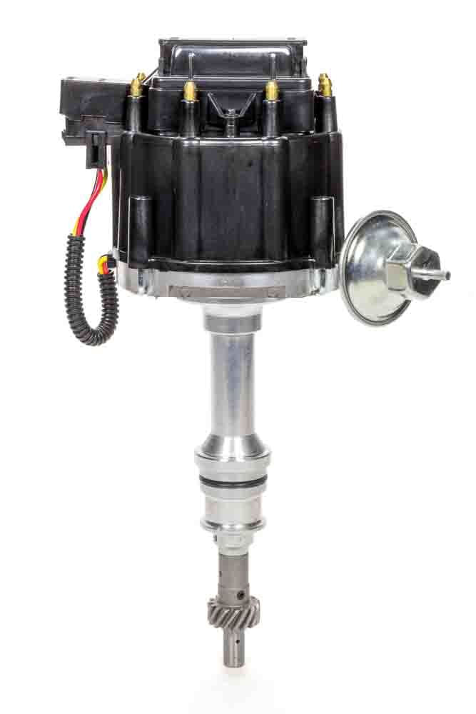 Specialty Products Company Distributor - Magnetic Pickup - Vacuum Advance - HEI Style Terminal - Black - Small Block