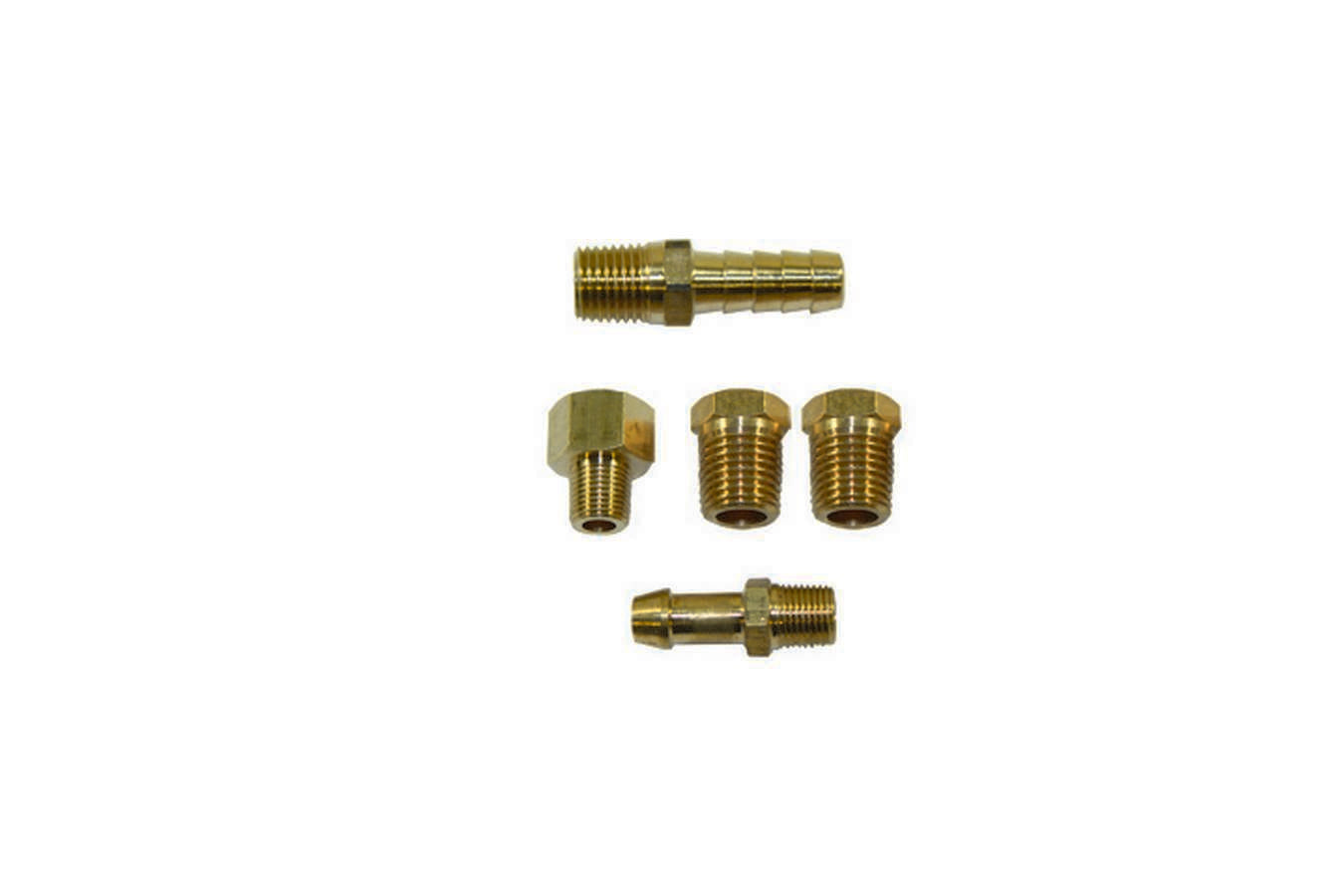 Specialty Products Company Fuel Pump Fitting Kit - Two 1/8 in NPT Female to 1/4 in NPT Male - One 1/4 in NPT Male to