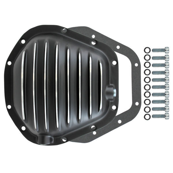 Specialty Products Company Differential Cover - Gasket / Hardware Included - Aluminum - Black Paint - Dana 60 / 70 -