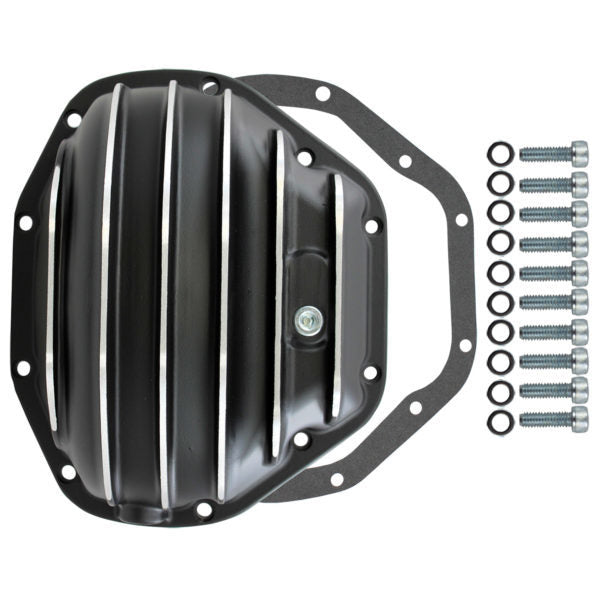 Specialty Products Company Differential Cover - Gasket / Hardware Included - Aluminum - Black Paint - Dana 80 - Each