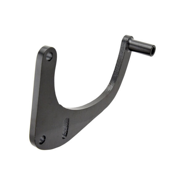 Specialty Products Company Alternator Bracket - Driver Side - Low Mount - Water Pump Mount - Steel - Black Paint -