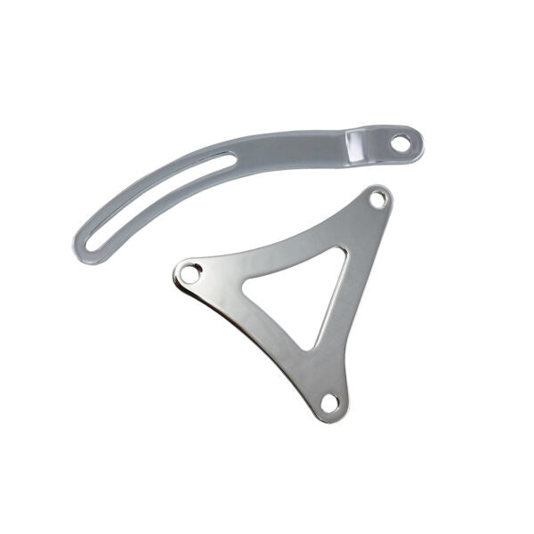 Specialty Products Company Alternator Bracket - Passenger Side - Block Mount - Steel - Chrome - Mopar B / RB-Series -