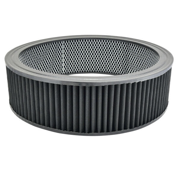 Specialty Products Company Air Filter Element - Round - 14 in Diameter - 4 in Tall - Wire Mesh Included - Reusable