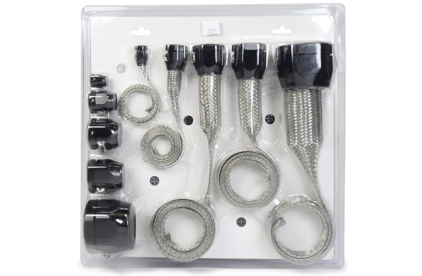 Specialty Products Company Hose and Wire Sleeve - Fuel / Heater / Radiator / Vacuum Hose Sizes - Hose End Covers -