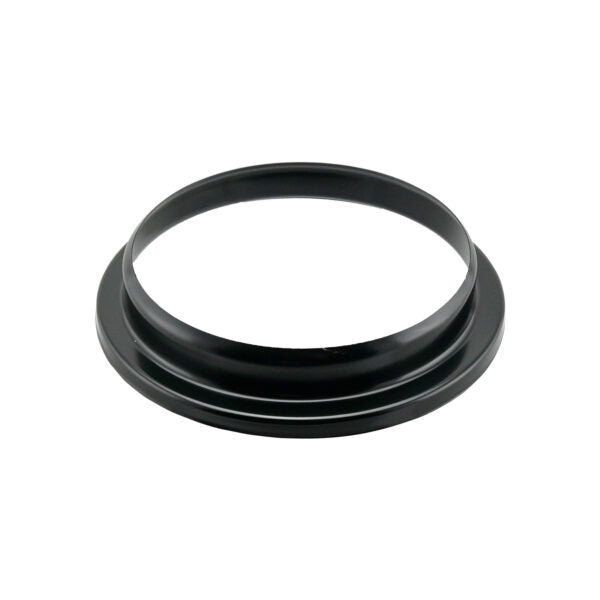 Specialty Products Company Air Cleaner Base - 6.5 in Round - 5-1/8 in Carb Flange - Raised Base - Steel - Black Paint