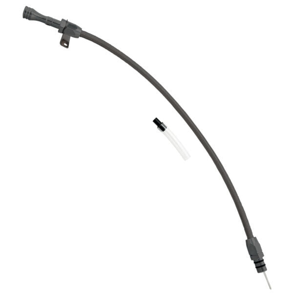 Specialty Products Company Transmission Dipstick - Transmission Mount - Flexible - OEM Length - Braided Stainless -