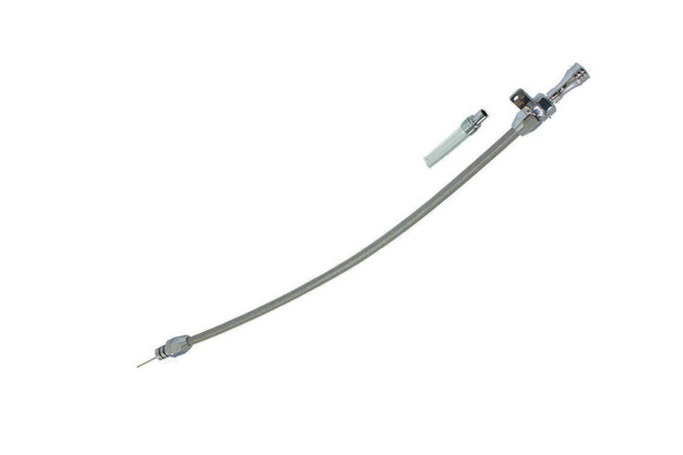 Specialty Products Company Transmission Dipstick - Flexible - Transmission Mount - OEM Length - Braided Stainless -