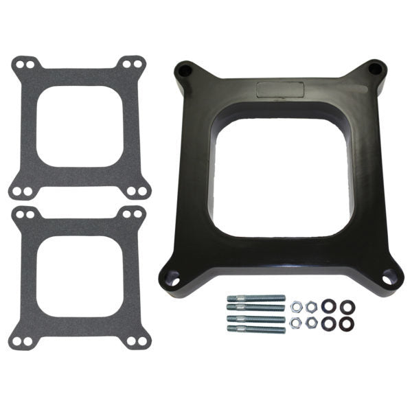 Specialty Products Company Carburetor Adapter - 1 in Thick - Open - Carter AFB to Square Bore - Gaskets / Hardware