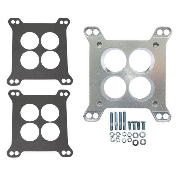 Specialty Products Company Carburetor Adapter - 0.5 in Thick - 4-Hole - Small Square Bore to Square Bore - Gaskets /