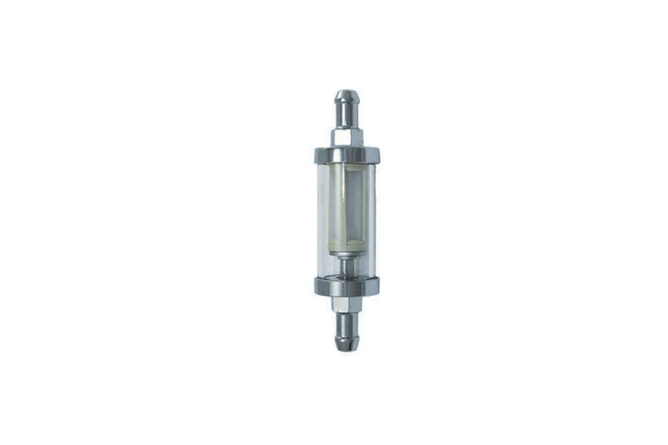 Specialty Products Company Fuel Filter - In-Line - Stainless Mesh - 5/16 in Hose Barb Inlet - 5/16 in Hose Barb Outlet