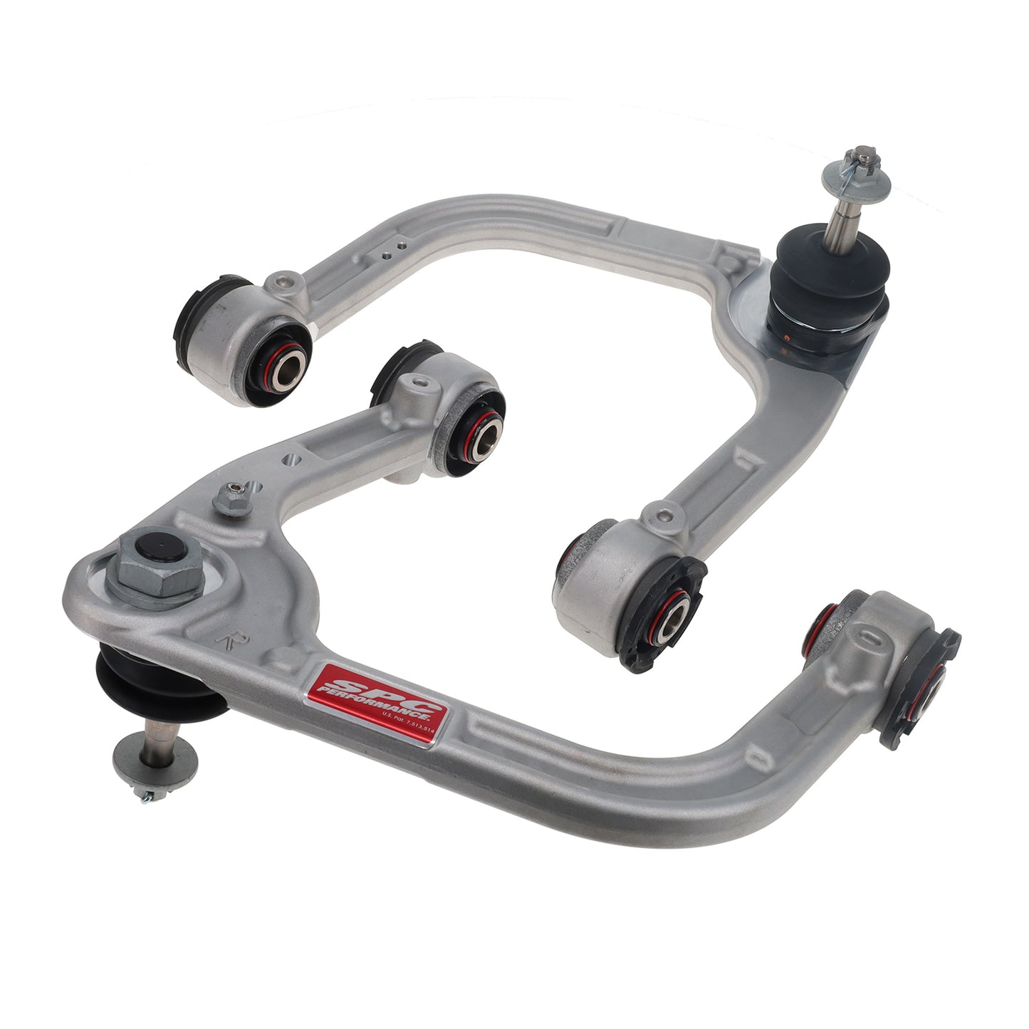 Spc Performance Control Arm - Stamped - Adjustable - Upper - Steel / Rubber Bushings - Aluminum - Natural - Toyota