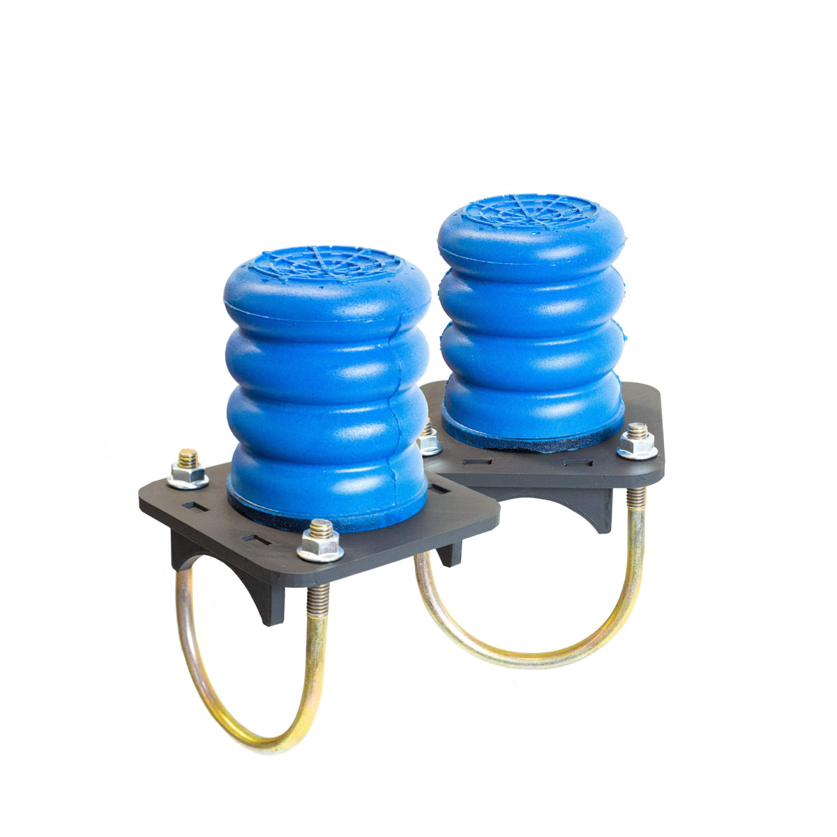 Supersprings Helper Spring Kit - SumoSprings - OEM Style - Clamp-On - Rear - Brackets / Hardware Included -