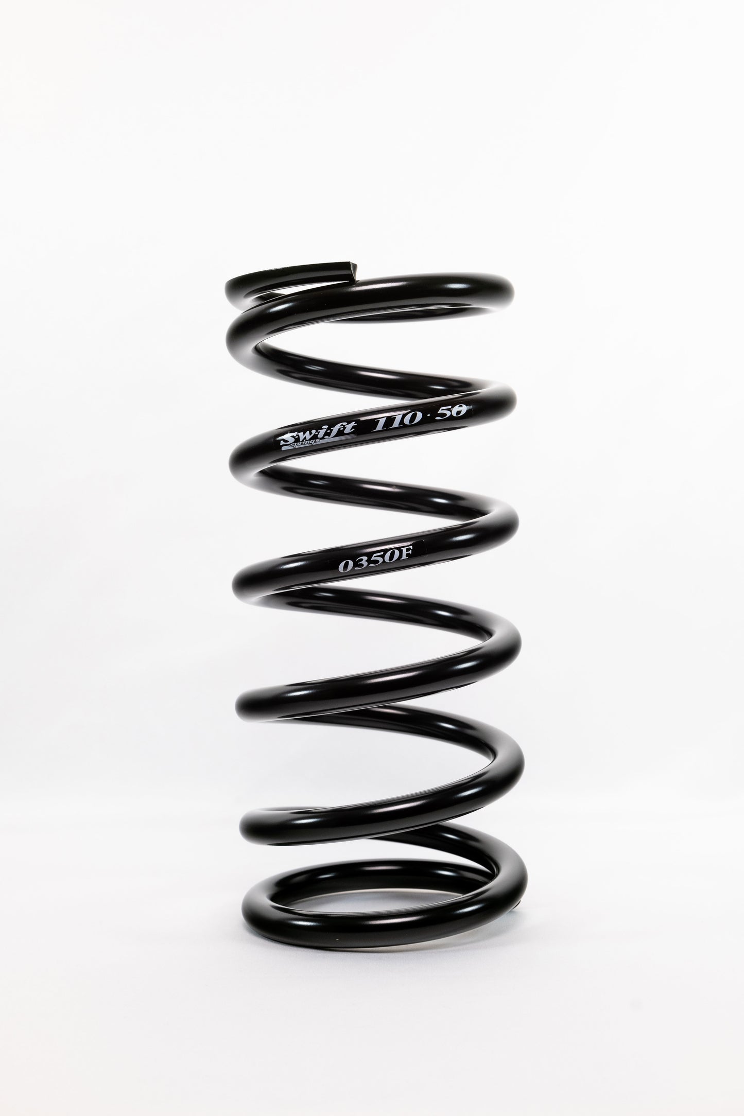 Swift Springs Coil Spring - Conventional - 5 in OD - 11 in Length - 350 lb/in Spring Rate - Front - Steel - Black