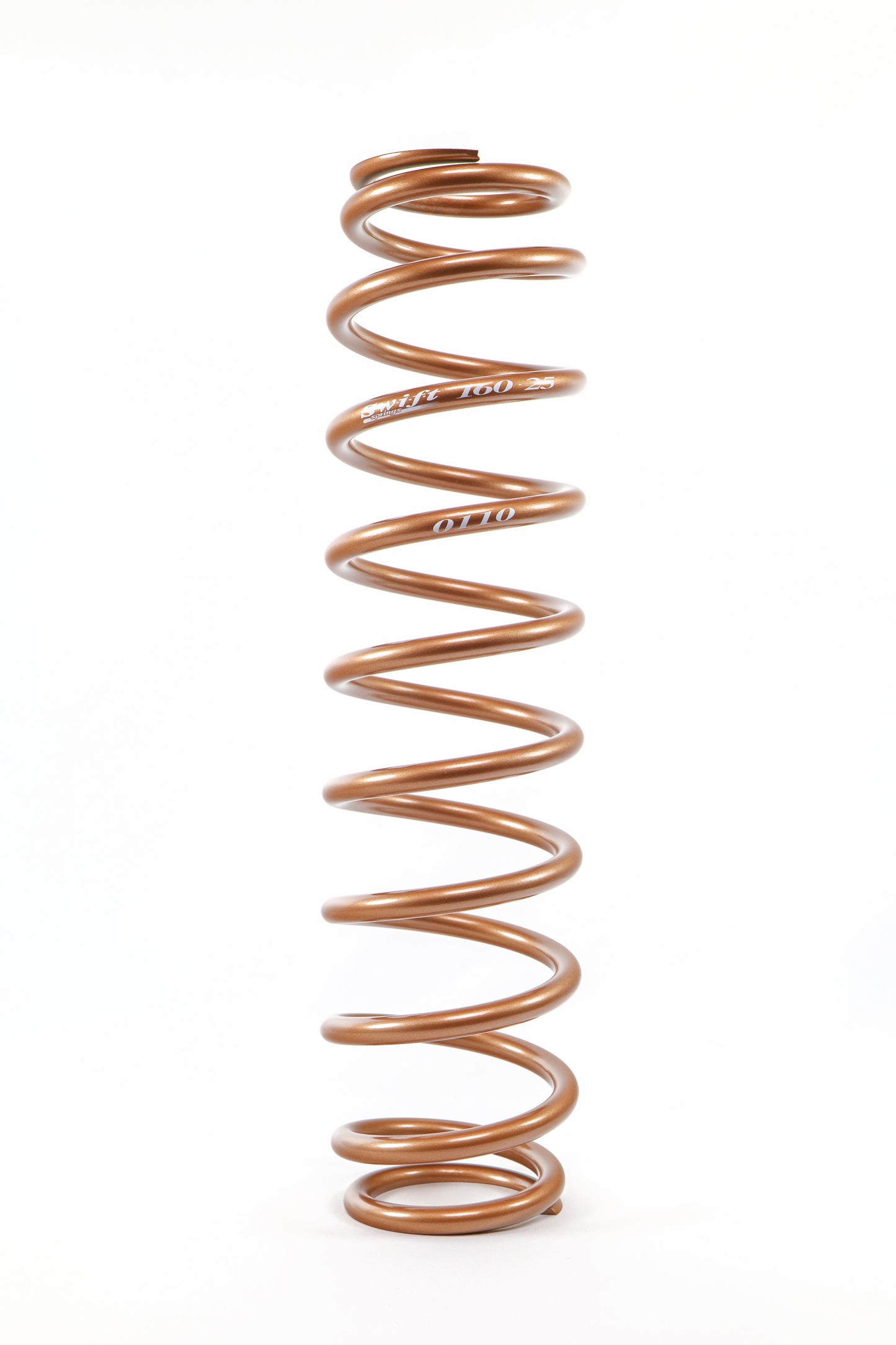 Swift Springs Coil Spring - Bulletproof - Coil-Over - 2.5 in ID - 16 in Length - 110 lb/in Spring Rate - Steel - Black