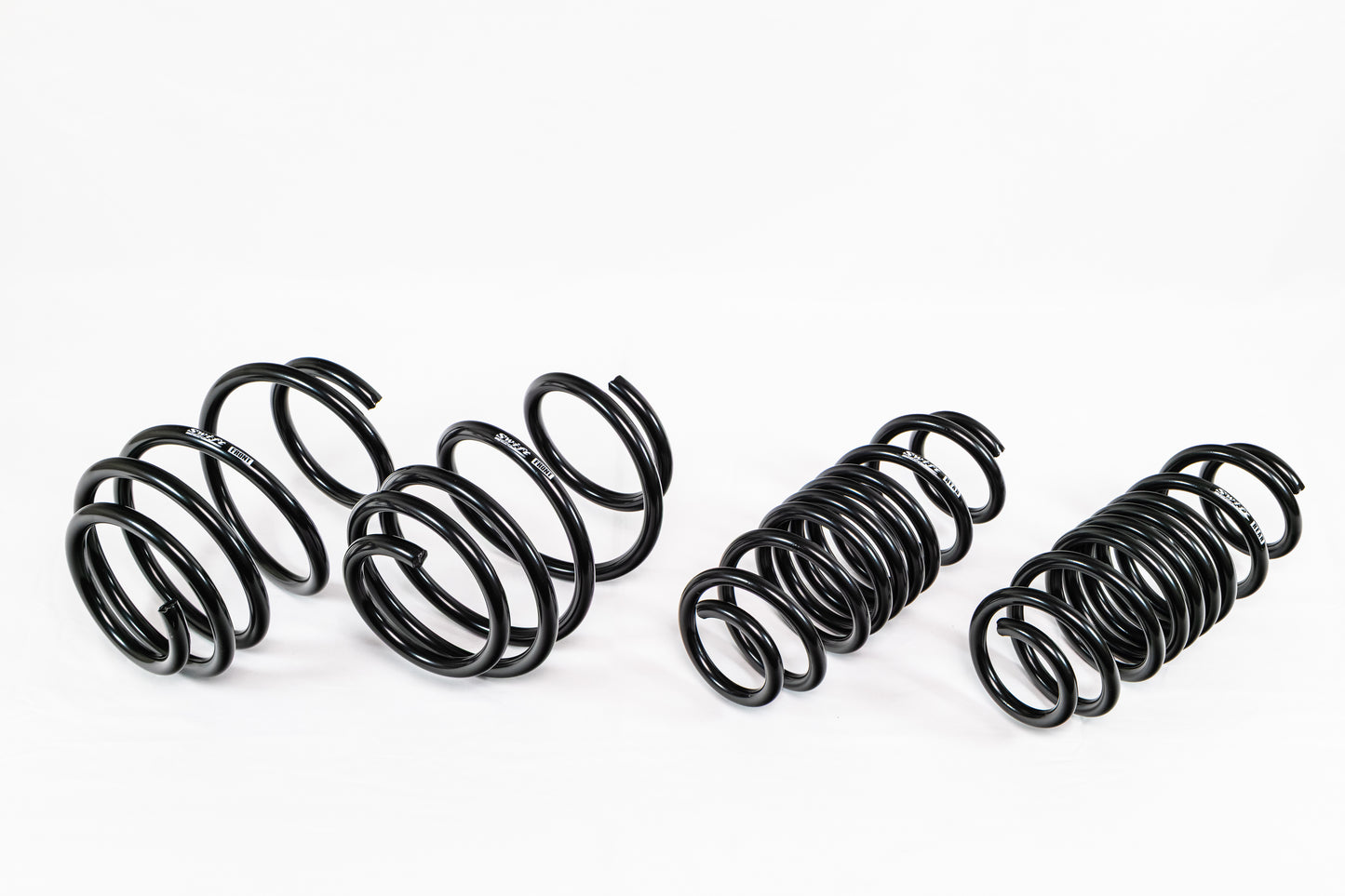 Swift Springs Suspension Spring Kit - Spec-R - Lowering - Front / Rear - Steel - Black Powder Coat - Acura Integra