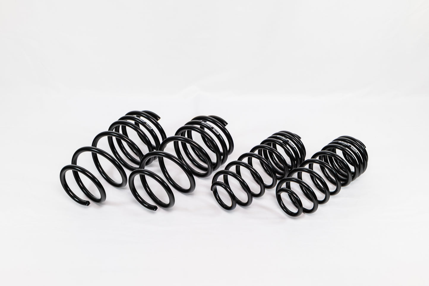 Swift Springs Suspension Spring Kit - Spec-R - Lowering - Front / Rear - Steel - Black Powder Coat - Ford Fiesta