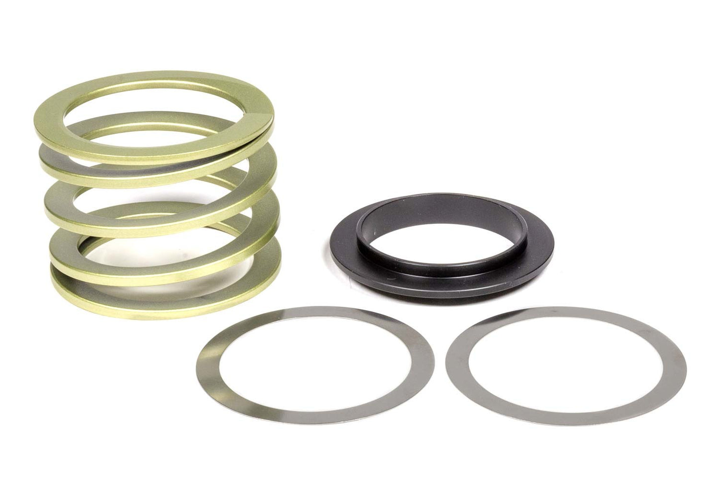 Swift Springs Coil Spring - Helper - 2.625 in ID - 2.4 in Length - 84 lb Spring Rate - Steel - Gold - Each