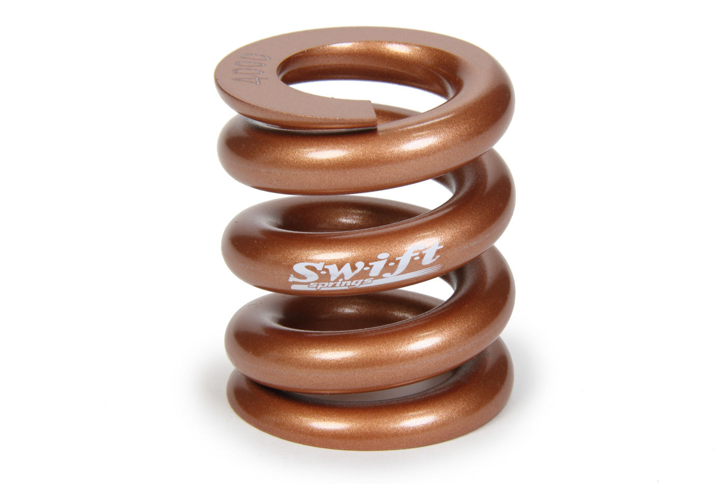 Swift Springs Bump Stop Spring - Round Wire - 2.25 in Free Length - 2 in OD - 4000 lb/in Spring Rate - Steel - Copper