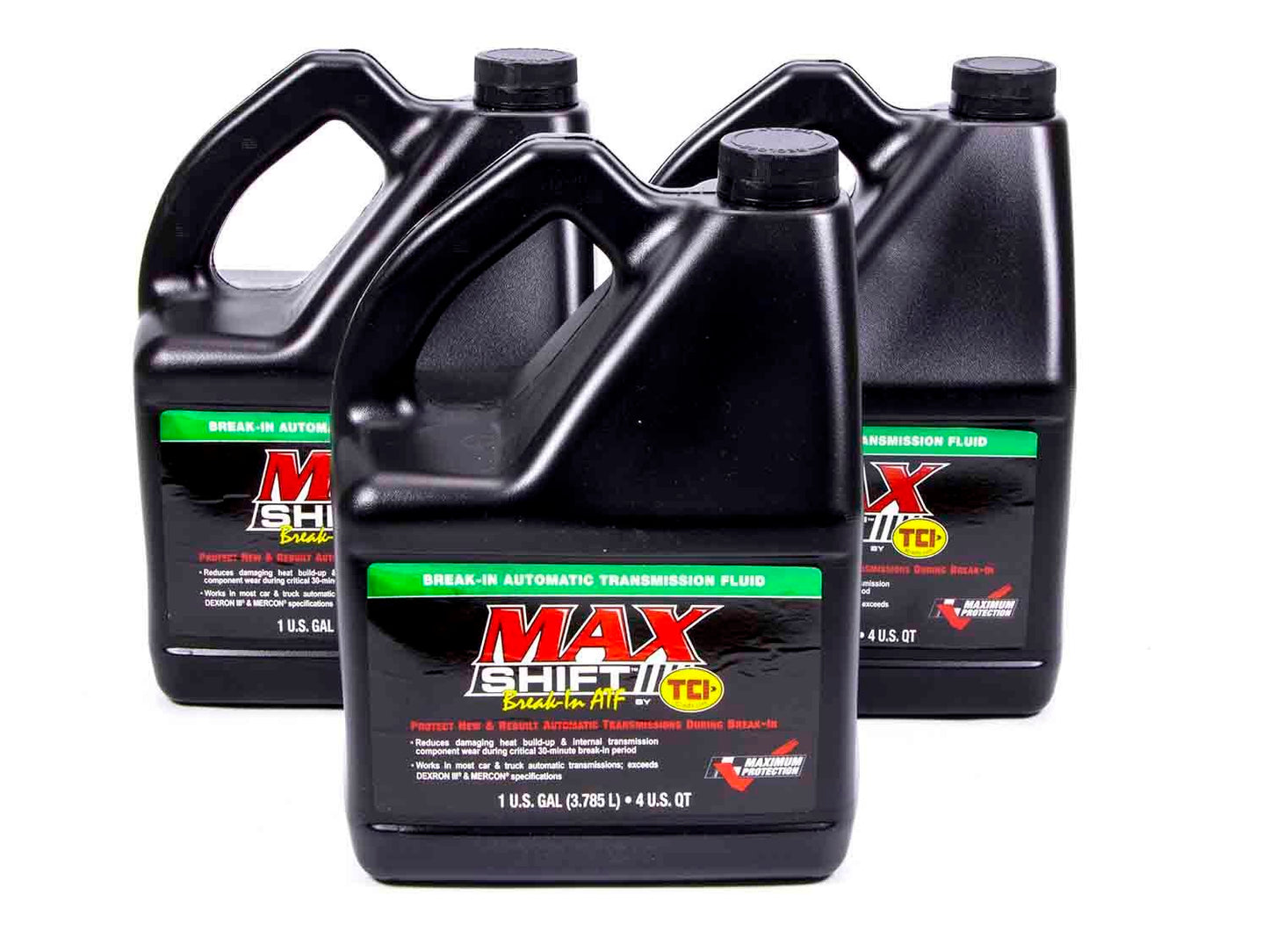 Tci Transmission Fluid - Max Shift Break-In - ATF - Conventional - 1 gal Jug - Set of 3