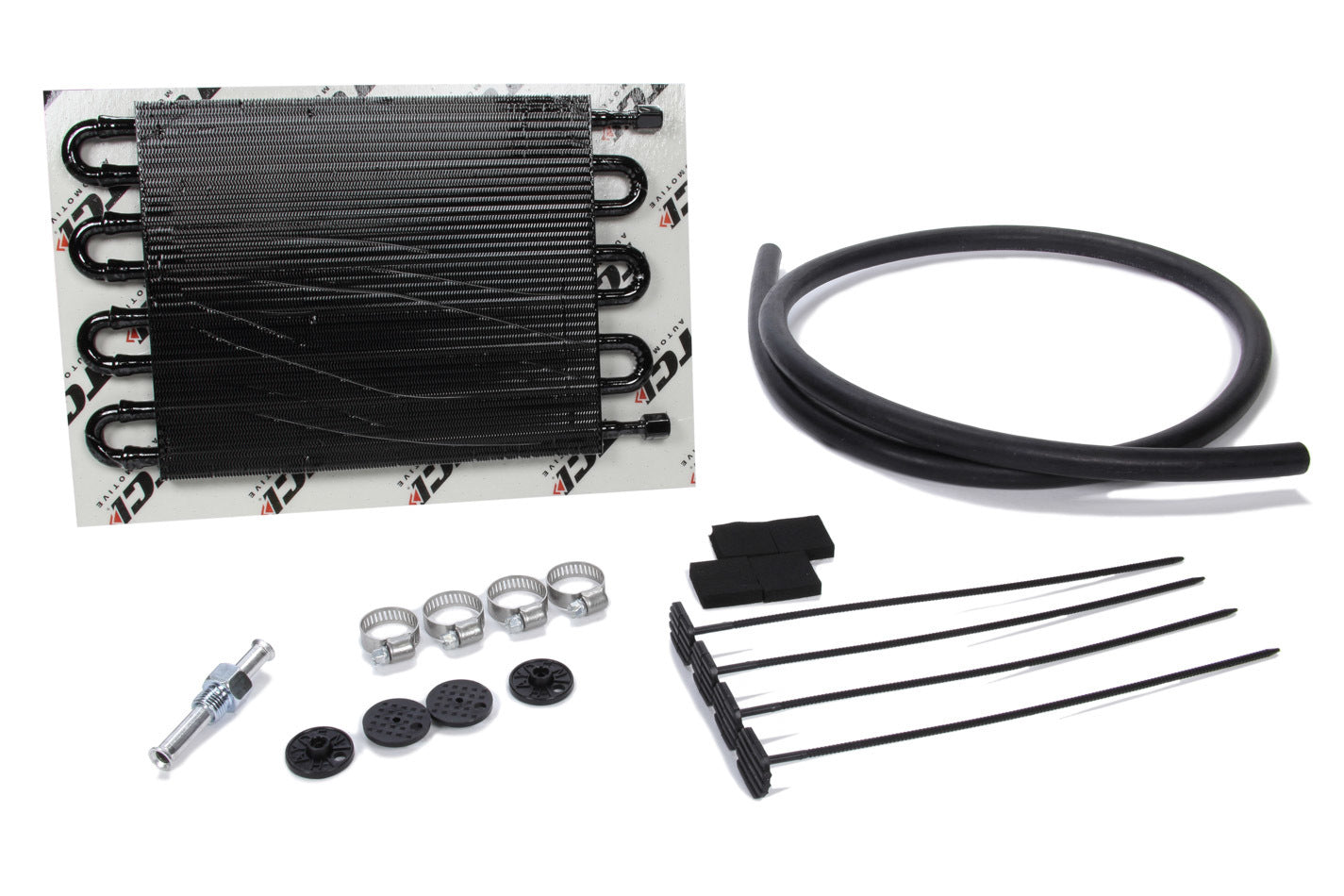 Tci Fluid Cooler - 12.75 x 7.5 x 0.75 in - Tube Type - 6 AN Female Inlet / Outlet - Fitting / Hardware / Hose -