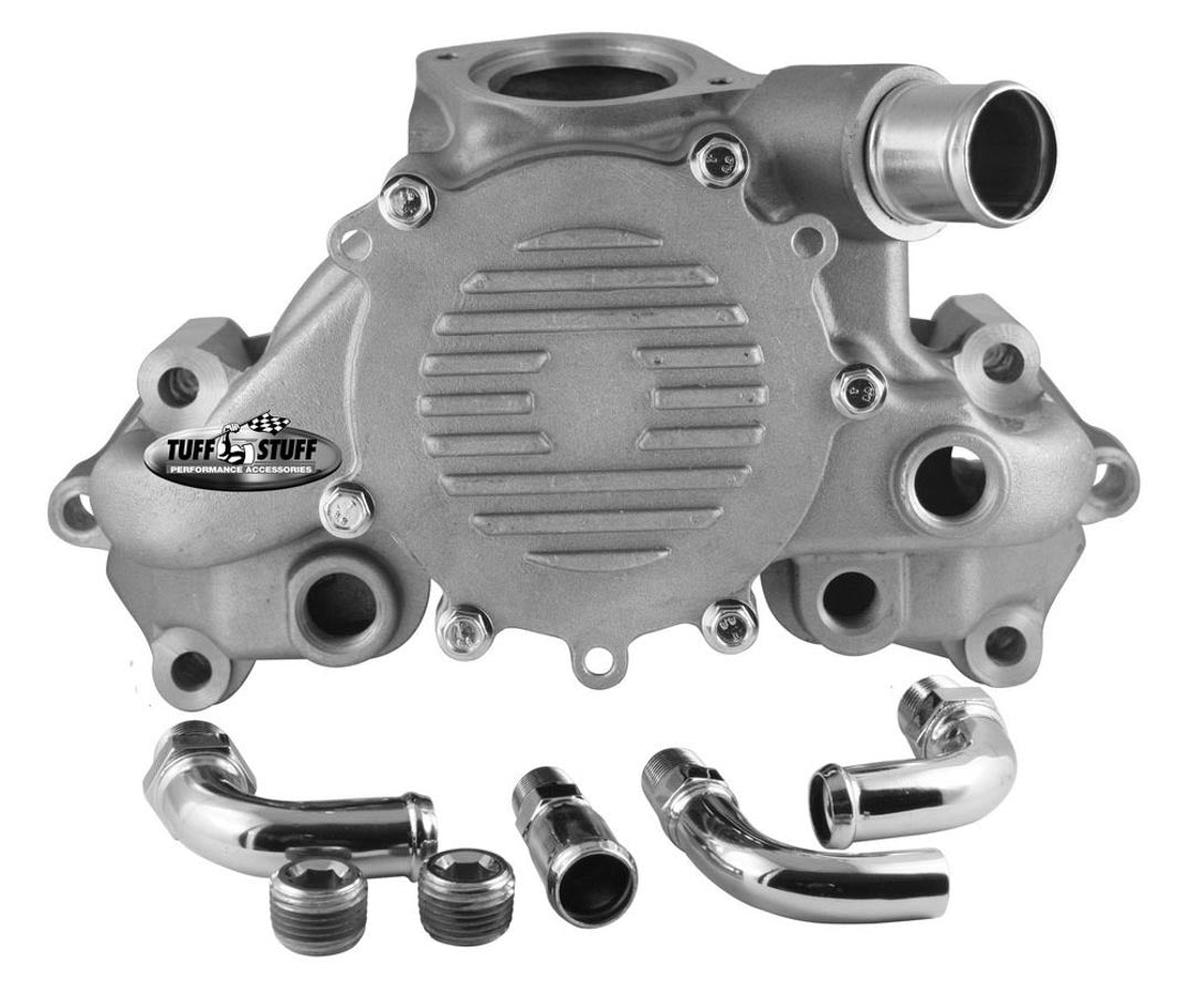 Tuff-Stuff Water Pump - Mechanical - Aluminum - Natural - GM LT-Series 1992-97 - Each