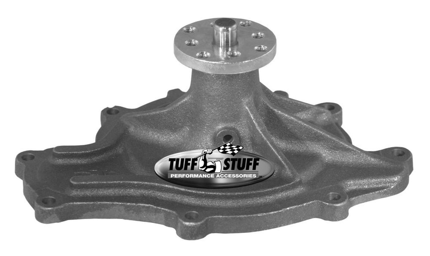 Tuff-Stuff Water Pump - Mechanical - Iron - Natural - Pontiac V8 - Each